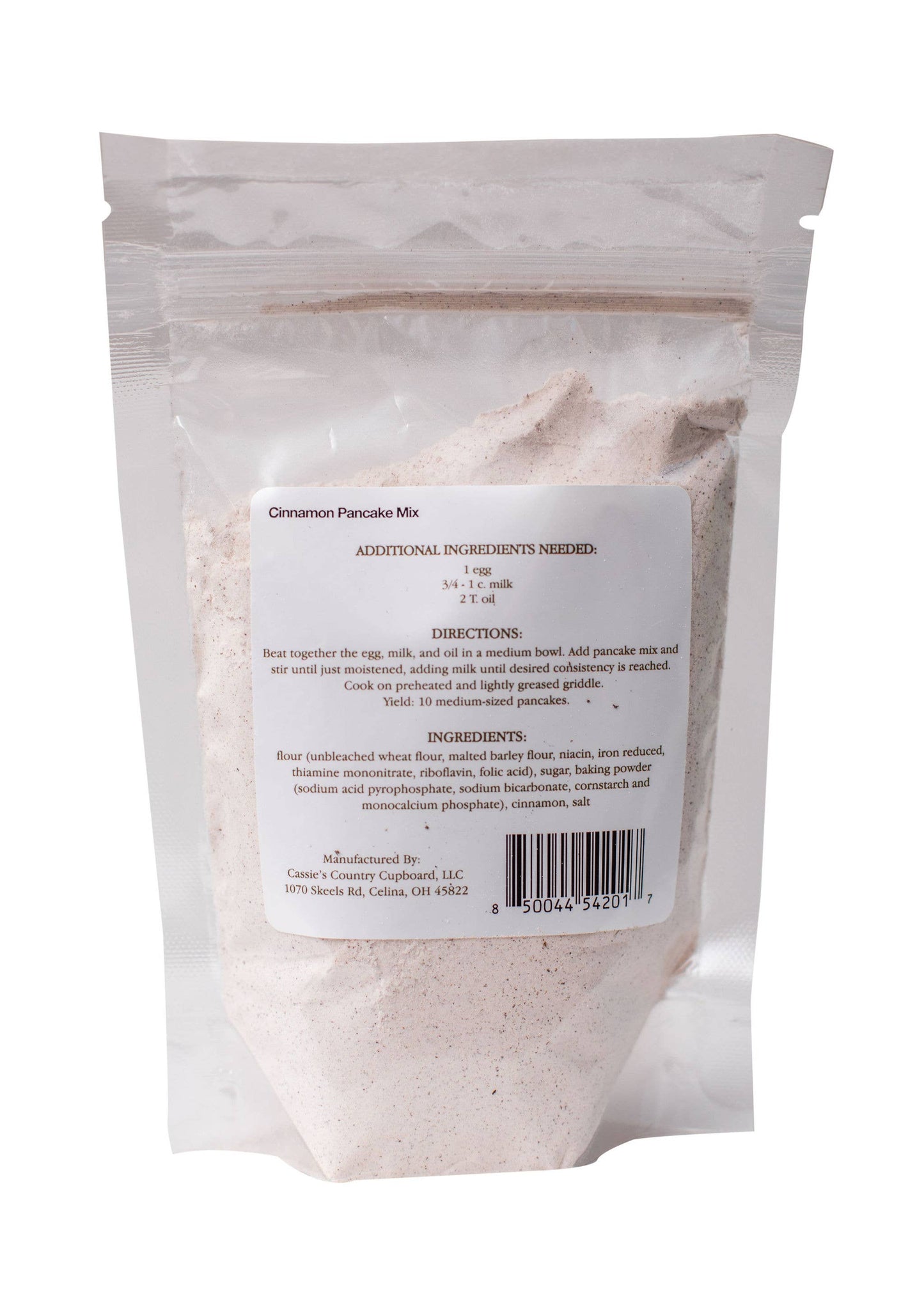 Cinnamon Pancake Mix