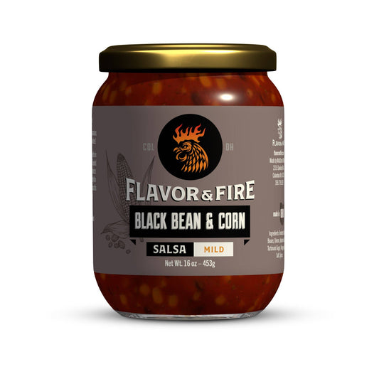 Black Bean and Corn Mild Salsa