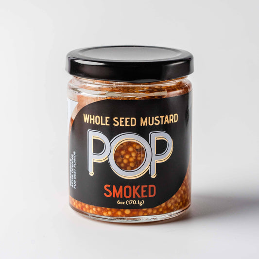 Smoked Mustard with Smokey Flavor