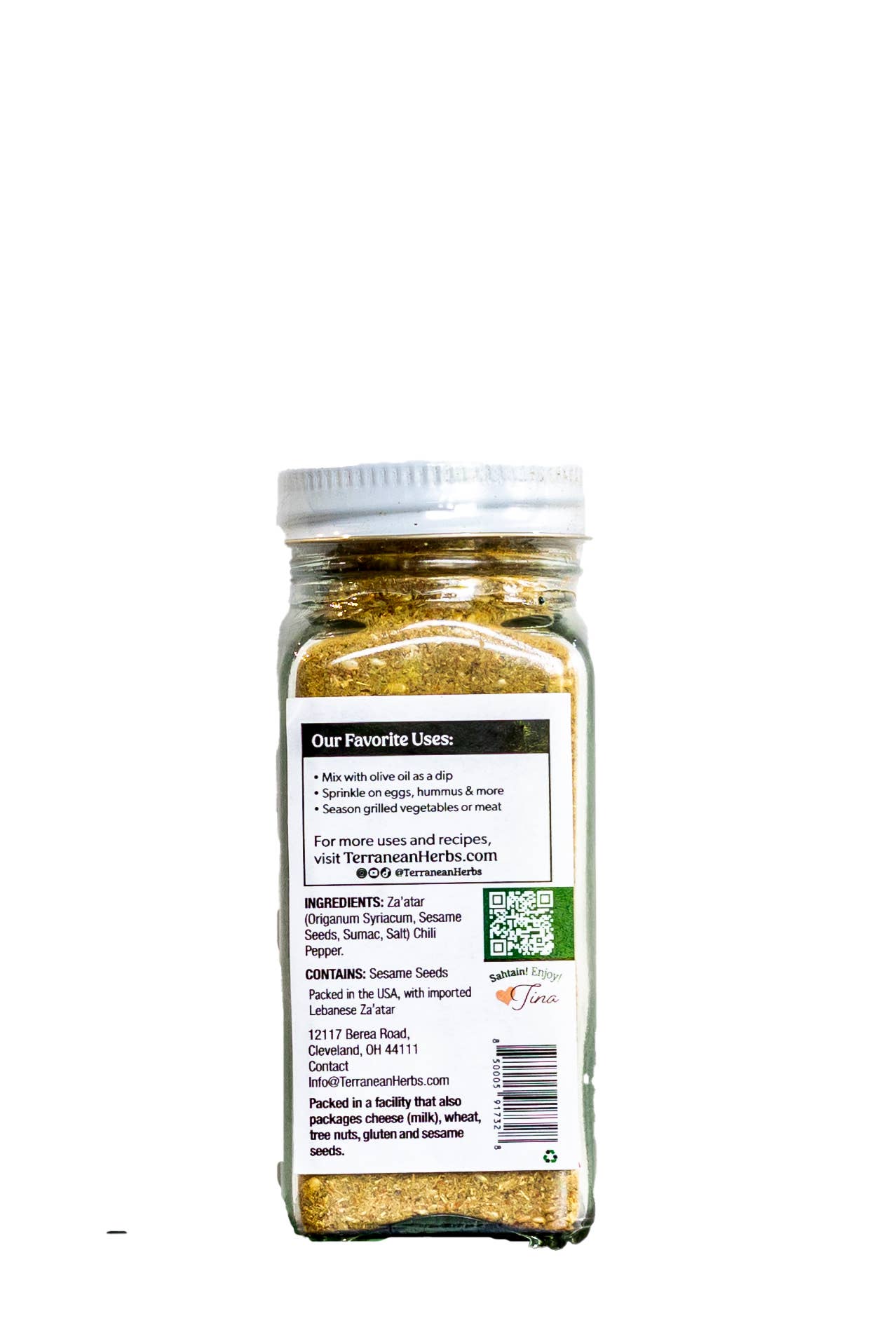 SPICY Za'atar Blend Shaker