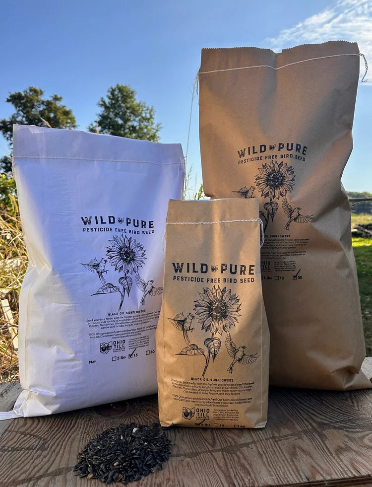 Wild & Pure Bird Seed - Black Oil Sunflower Seed