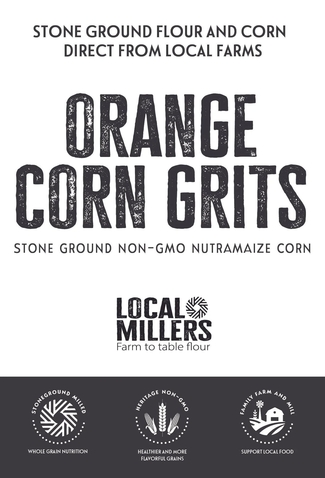 NutraMaize Orange Corn Grits - Local Millers