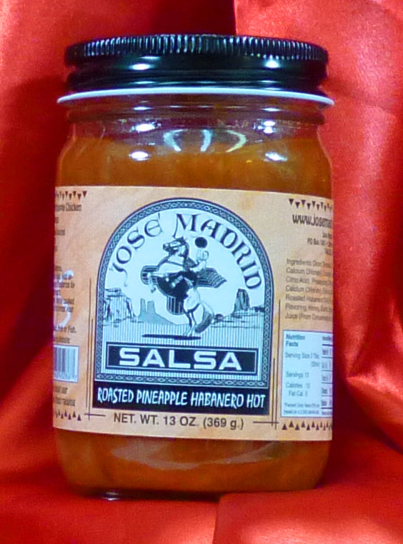 Roasted Pineapple Habanero Salsa - Hot