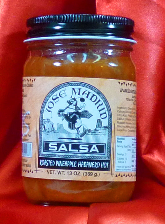 Roasted Pineapple Habanero Salsa - Hot